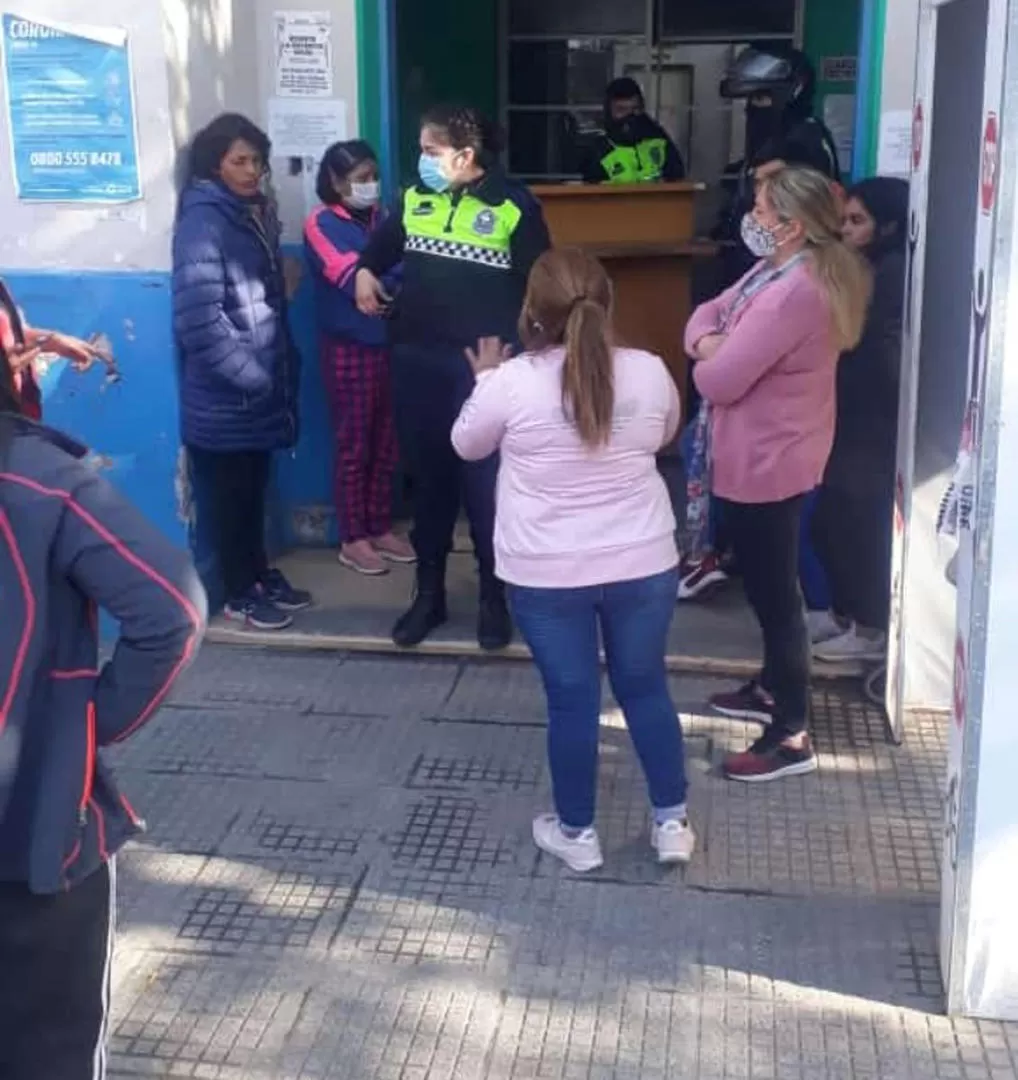 RECLAMO. Familiares de los presos denunciaron apremios ilegales. CAPTURA DE VIDEO