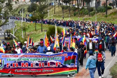 El alcalde de La Paz, eje de la covid-19 en Bolivia, alerta que se agota el oxígeno en los hospitales