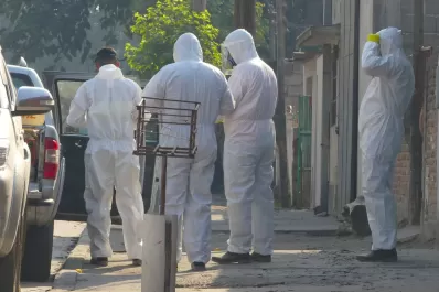 Despliegan operativo de desinfección y de testeo rápido en el barrio Municipal, de Concepción