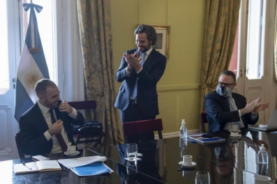 Los aplausos fueron para Martín Guzmán