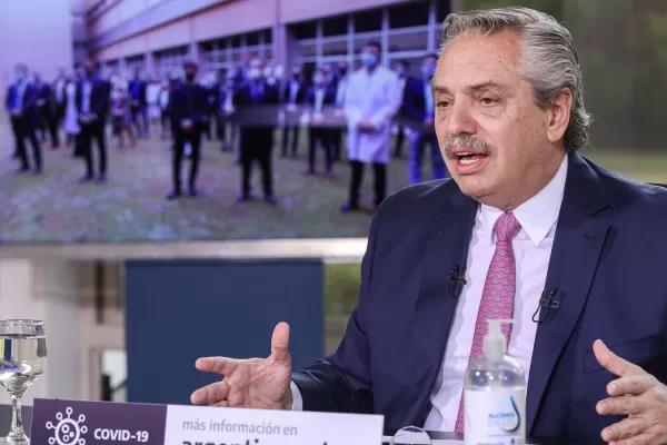 Alberto Fernández: las mujeres hoy en día trabajan a la par del hombre