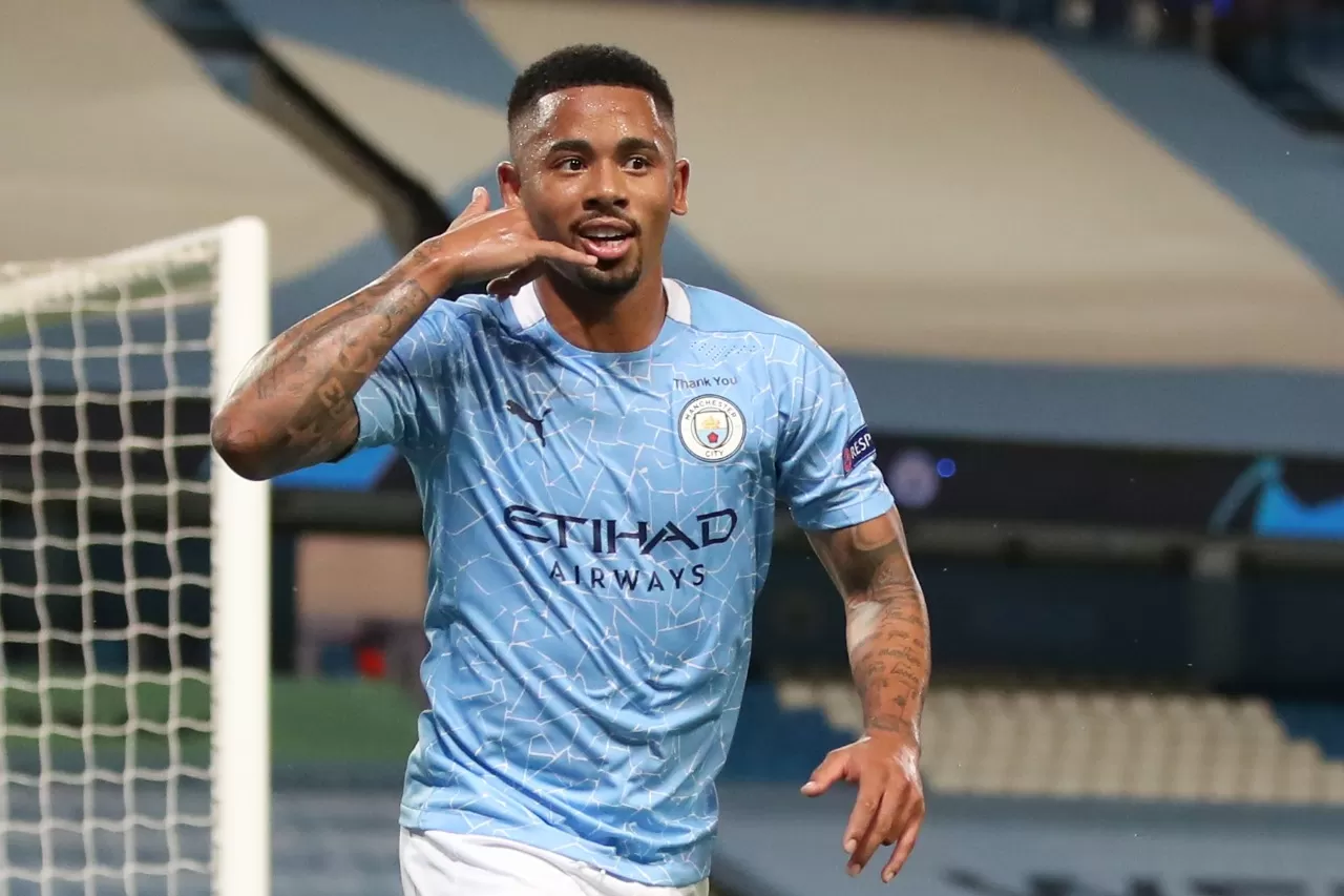 FIGURA. Gabriel Jesus es una de las estrellas de Manchester City. 