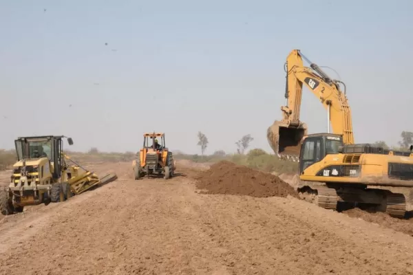 El Gobierno provincial destina $ 35 millones a obras contra inundaciones en La Madrid