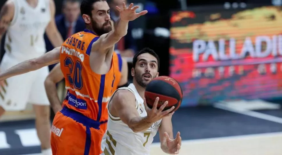  Facundo Campazzo, jugador de Real Madrid.