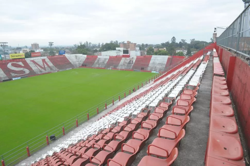 PACIENCIA, ANTE TODO. En la Ciudadela no queda otra que aguardar la resolución del TAS. Desde Buenos Aires insisten en que los ascensos se definirán en cancha. la gaceta / foto de franco vera 