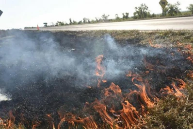 El humo de las quemas agrava la emergencia sanitaria vigente por la pandemia de la covid-19