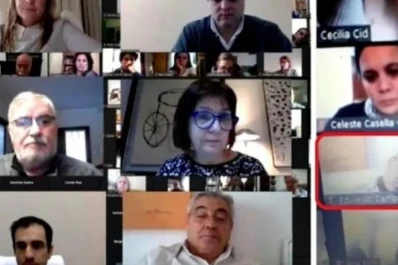 Un intendente se durmió durante una videollamada con Patricia Bullrich