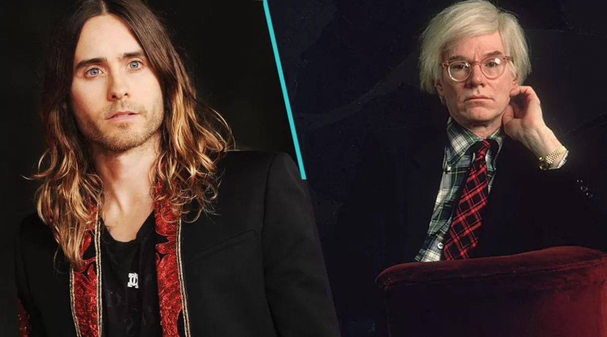 Jared Leto y Andy Warhol.