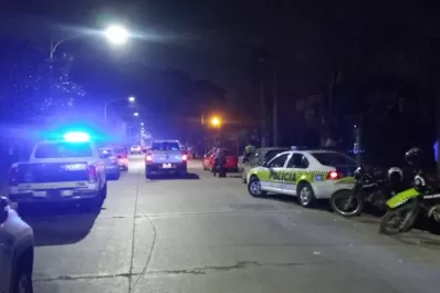 Vecinos de Villa Luján protestaron para que no se libere a un detenido oriundo de ese barrio