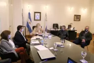 Coronavirus: Alfaro y Chahla analizaron estrategias para reducir la circulación de personas