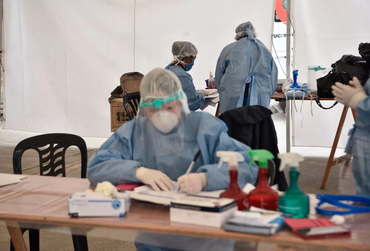 EN CONCEPCIÓN. Preocupación por el avance del coronavirus.