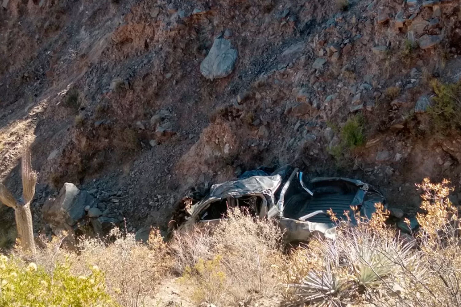 Hallaron muerto a Tomás Terán Nougués: su camioneta había caído a un precipicio