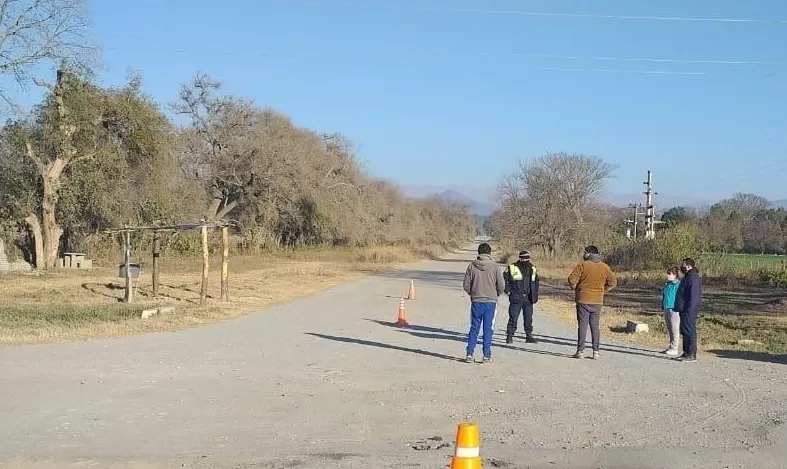 Control de ingreso a la jurisdicción de la comuna de Choromoro.
