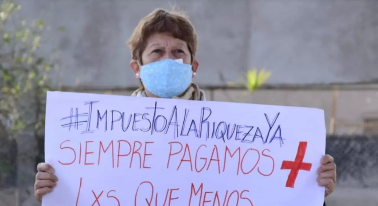 Barrios de Pie realizó ollas populares por el impuesto a las grandes fortunas