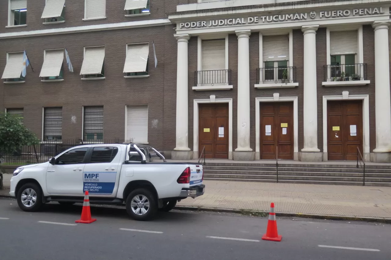 EN SEDE PENAL. Los tribunales de avenida Sarmiento al 400 permanecen cerrados al público. Foto: Prensa MPF