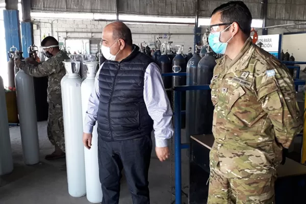 Tucumán envía oxígeno medicinal a Jujuy, que registra un pico de casos de coronavirus