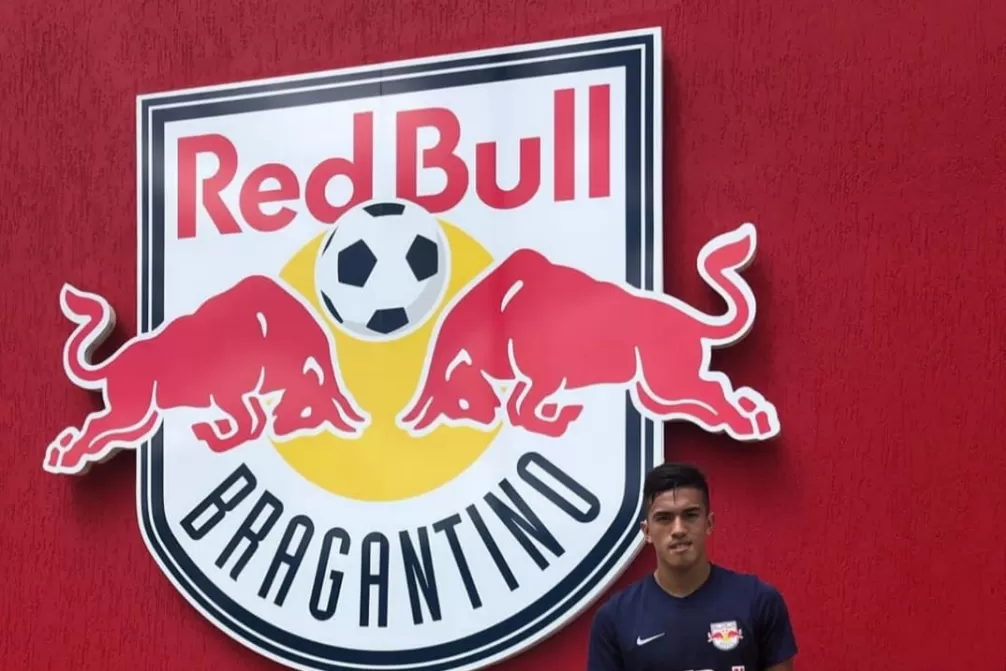 Tomás Cuello es jugador del Red Bull Bragatino, de Brasil.