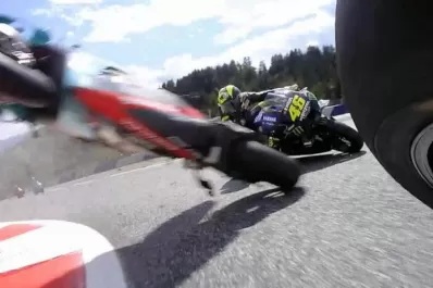 Motos: en Austria, ganaron los accidentes