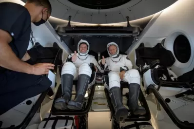 Anuncian que a fines de octubre se realizará el primer vuelo privado a la Estación Espacial