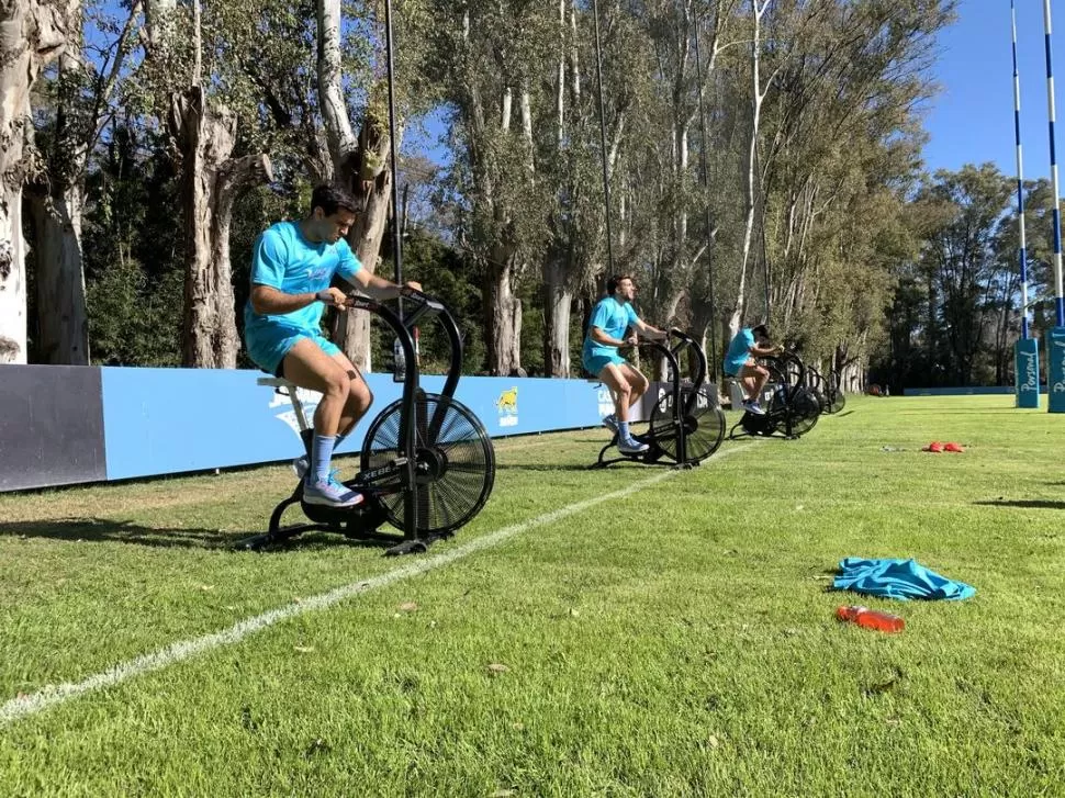 TRABAJOS FÍSICOS. Dado el tiempo de inactividad, el período de reacondicionamiento se extenderá por lo menos hasta el mes que viene. 