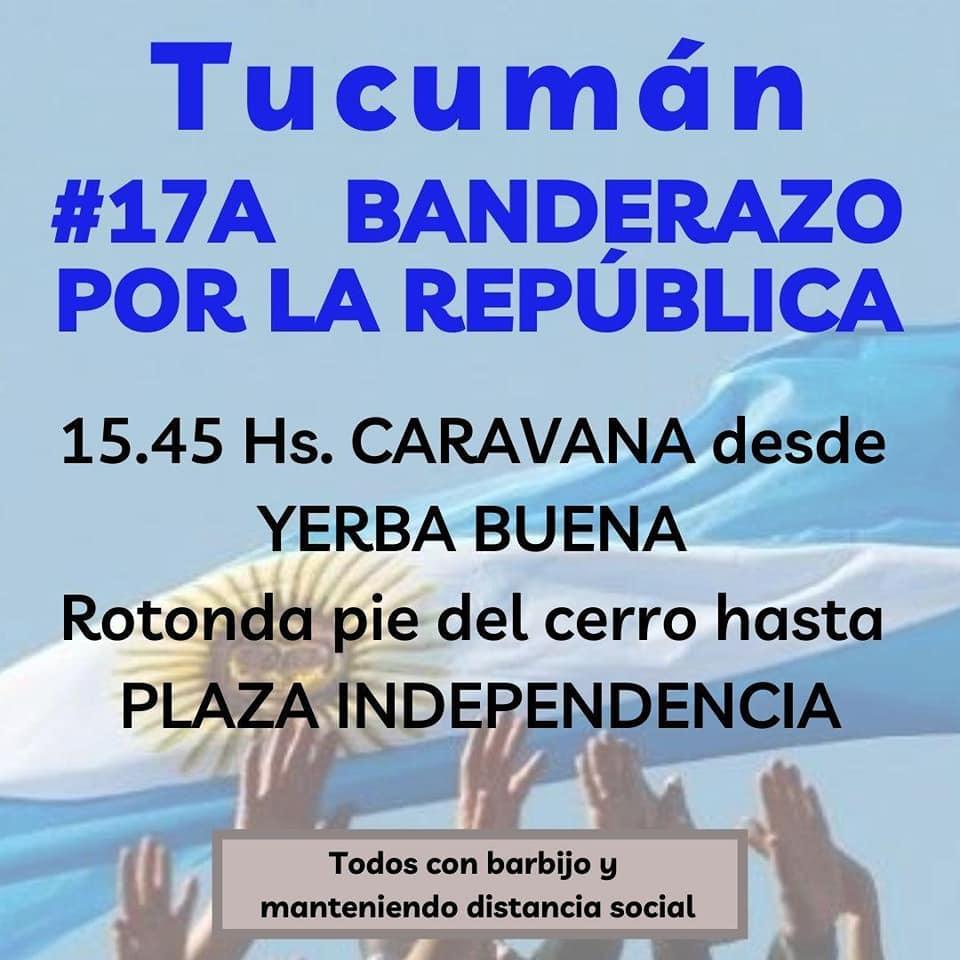 POR LAS REDES. El funcionario municipal Mauricio Argiró compartió la convocatoria para Yerba Buena. Imagen de Facebook.