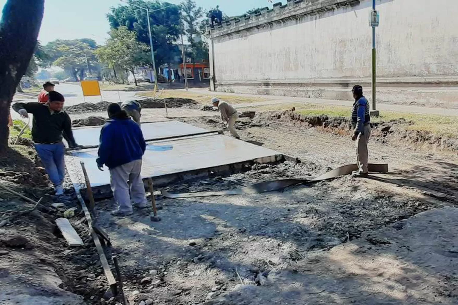 Repavimentación: no se puede circular por avenida República del Líbano, entre México y Delfín Gallo