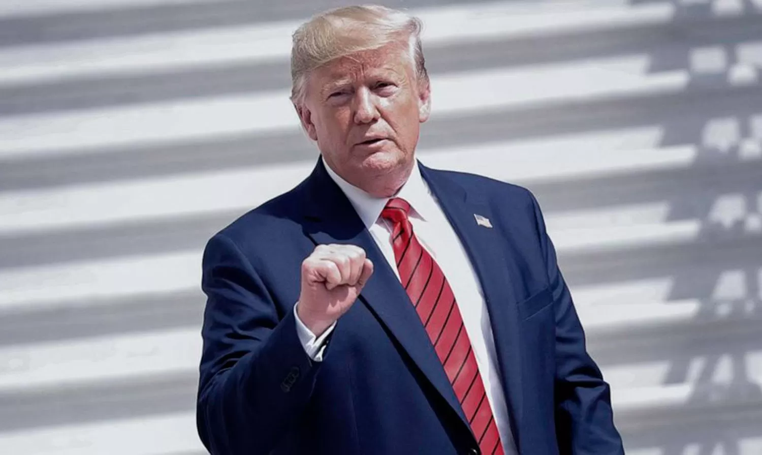 Trump respondió a Michelle Obama: no estaría en la Casa Blanca si no fuese por la gestión de su marido