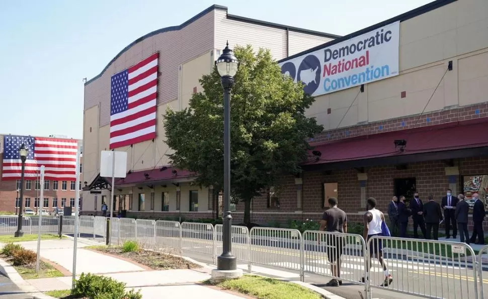 EN DELAWARE. Biden dará su discurso de aceptación desde el cuartel de campaña demócrata en Wilmington.  Reuters