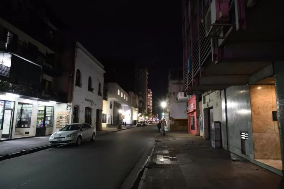 ESCENA. En Las Heras primera cuadra se redujo a Walter Ceferino Nadal. la gaceta / foto de diego aráoz (archivo)