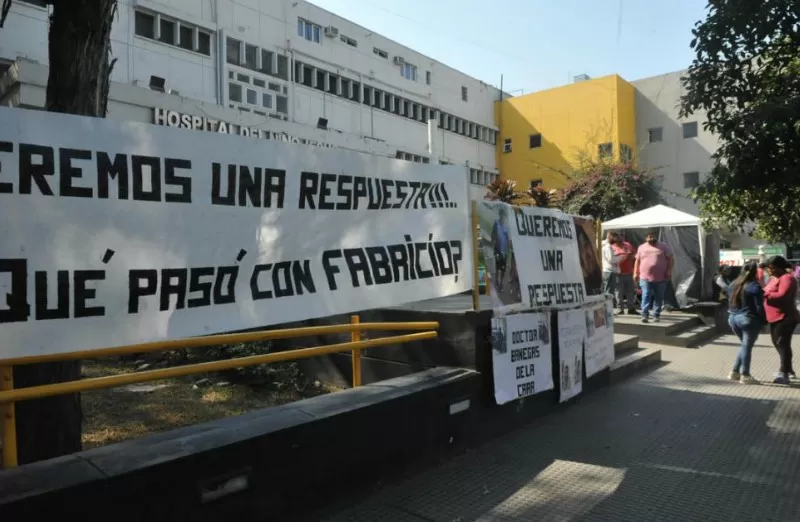 Mi hijo ya no me mira ni me escucha, dijo la mamá de Fabricio Cabrera