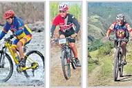 Tienen más de 60 y le escapan pedaleando a la depresión del aislamiento