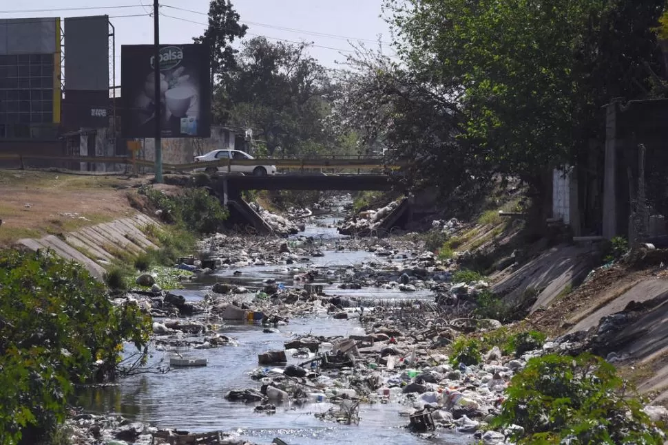 UN VACIADERO. “Como habitantes generamos hábitos perversos, como sacarnos la basura de encima y tirarla donde sea”, recrimina la especialista.  la gaceta / fotos de Analía Jaramillo