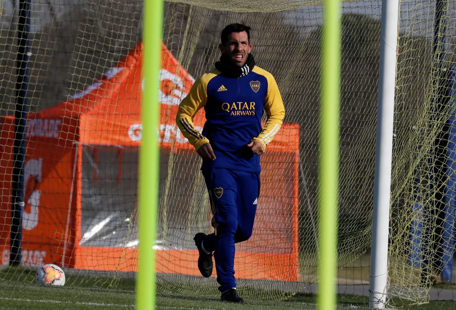 Carlos Tevez. FOTO TOMADA DE TWITTER.COM/BOCAJRSOFICIAL