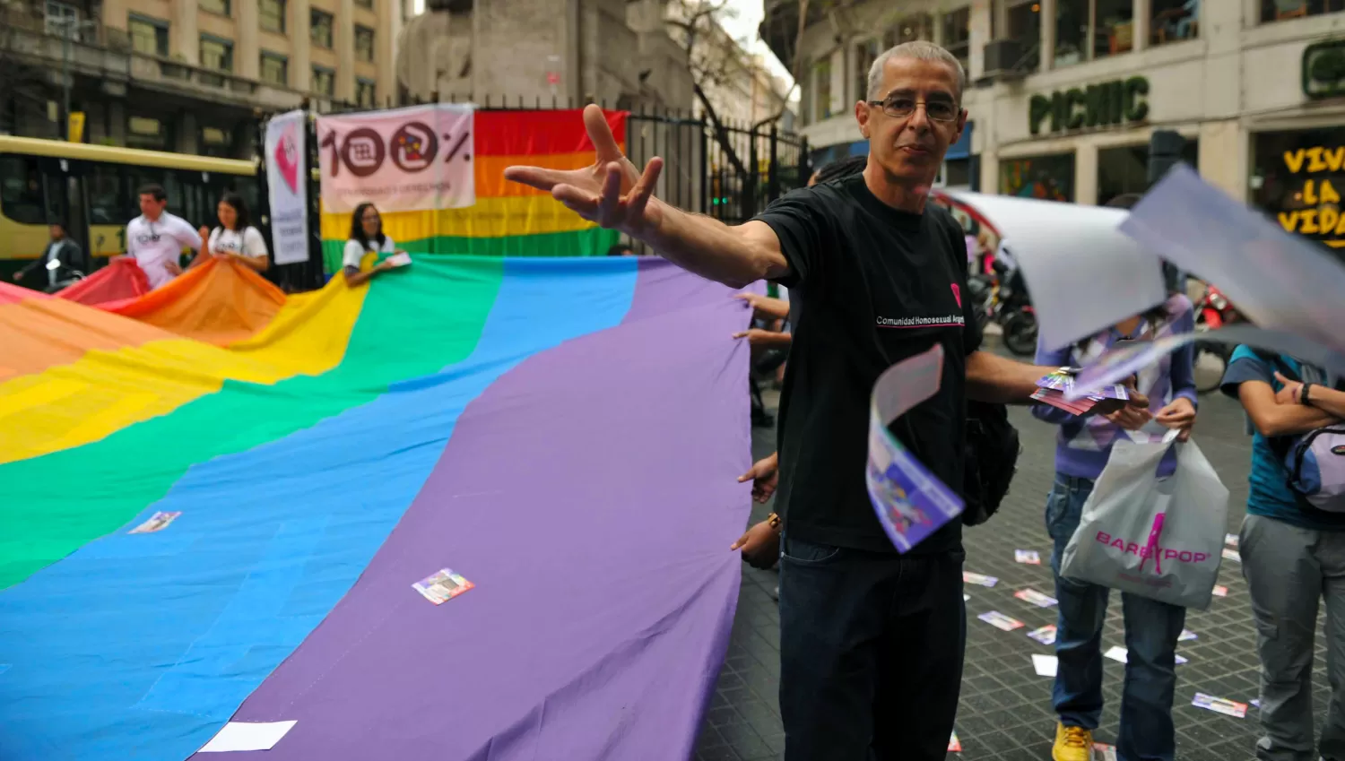 FALLECIMIENTO. Cigliutti fue un referente de la comunidad homosexual argentina.