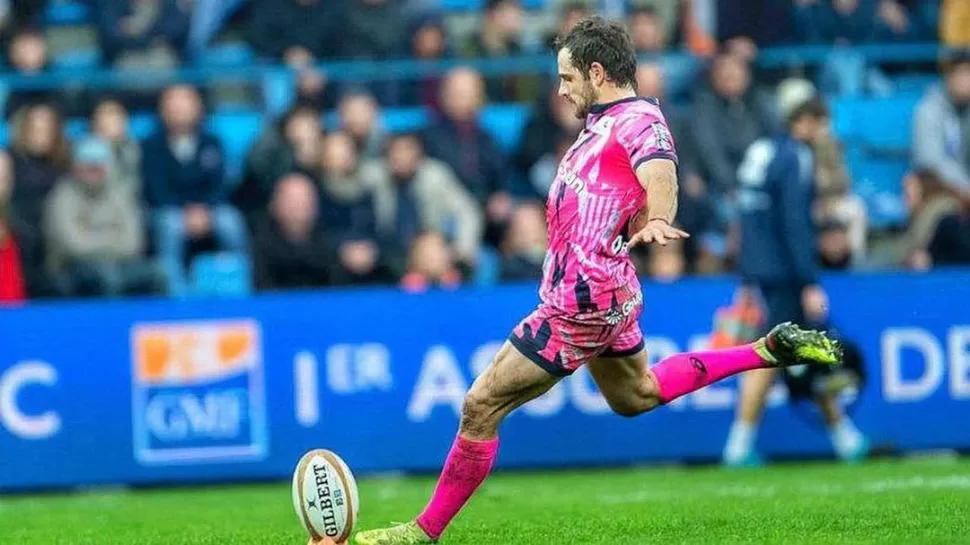 FIGURA. Nicolás Sánchez es una de las figuras de Stade Francais. En Francia, también jugó en Bordeaux y Toulon.  