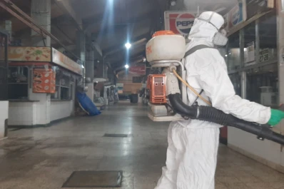 El Mercado del Norte amaneció cerrado por prevención de contagio de coronavirus