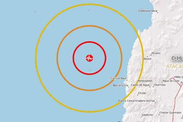 Un sismo sacudió  Chile y se sintió esta madrugada en Tucumán