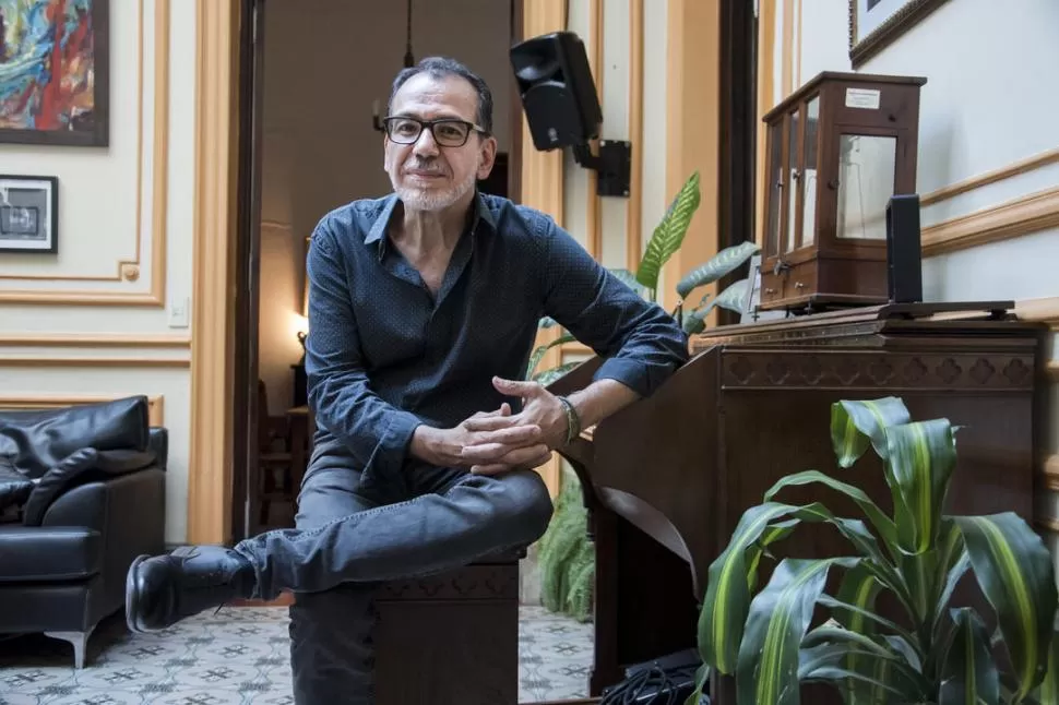 PASIÓN POR LAS COSAS. Marcelo Bellagamba reivindica la forma que tenía su padre de comprometerse. 