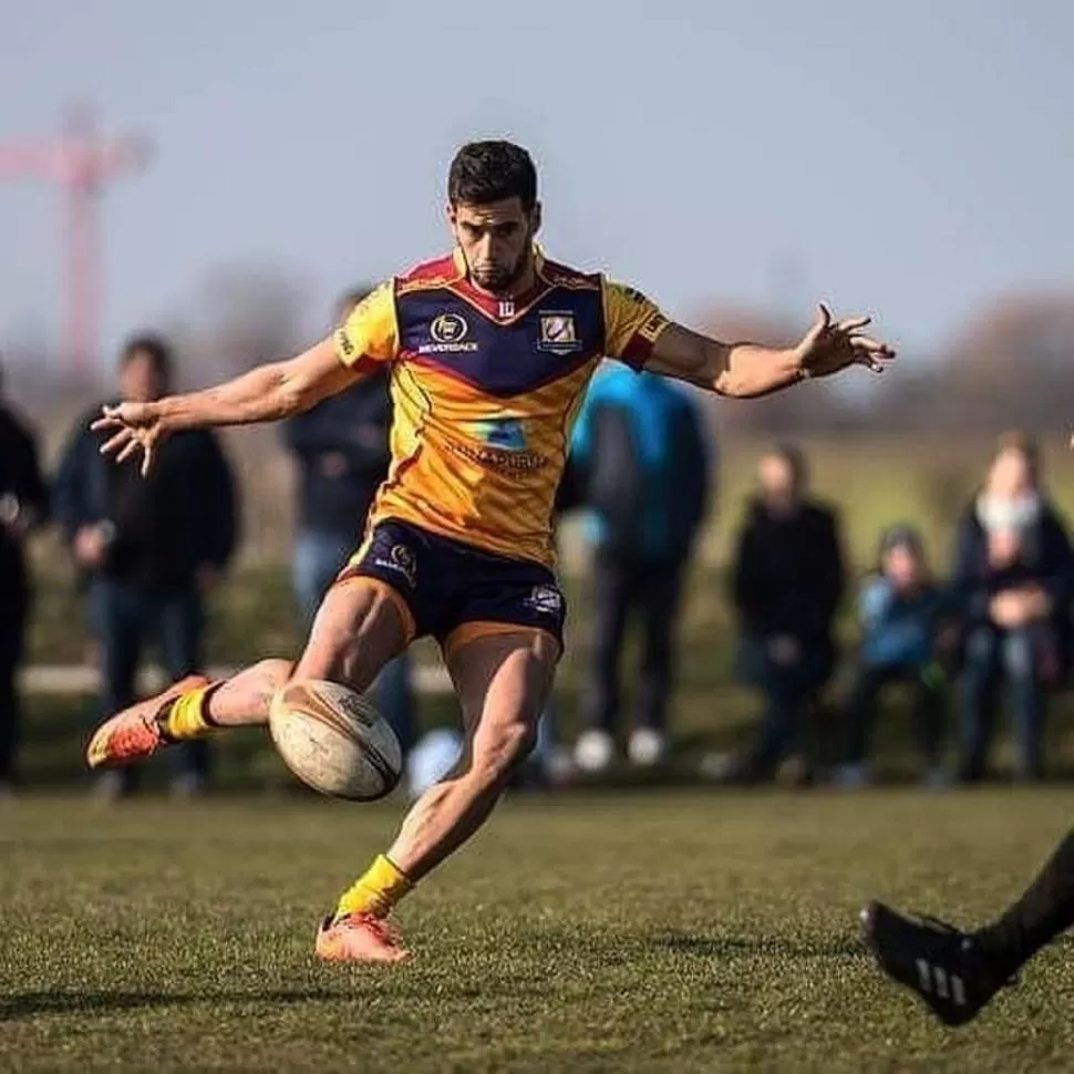 EN ALEMANIA. Ignacio Cisint (Jockey Club) juega en Unterfhöring, de la 2nd Rugby Bundesliga. 