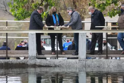 Destacan el impacto que tendrá el dique San Ignacio en la zona productiva de La Cocha