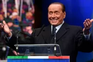 Berlusconi, internado con principio de neumonía bilateral por el coronavirus