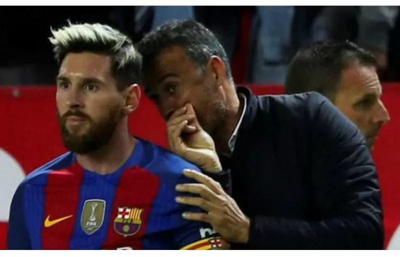 Luis Enrique, sobre Messi: que se vaya Messi será una pena, pero el club seguirá ganando títulos