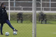 Zielinski volvió con cambios para la preparación de Atlético