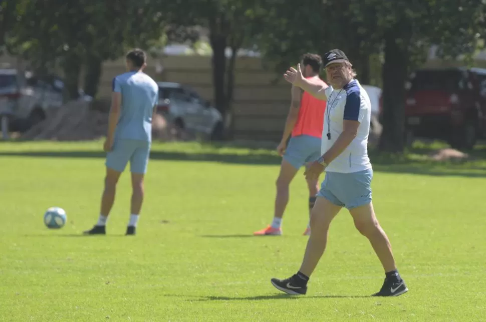 REGRESA A LA ACCIÓN. Ricardo Zielinski estará en el complejo de Ojo de Agua, donde Atlético tendrá hoy a la mañana su primer entrenamiento de la semana. 