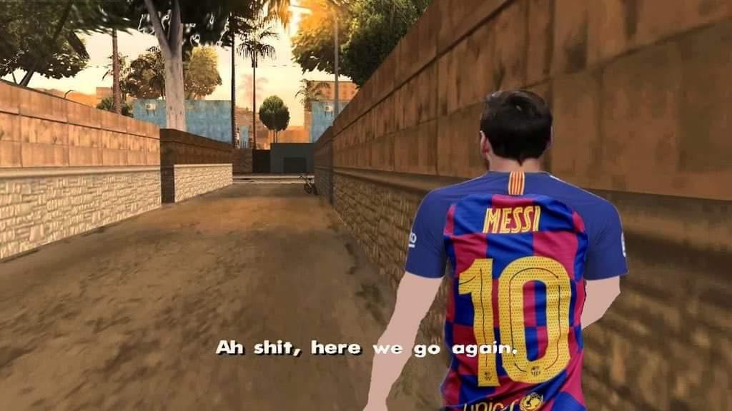 Messi volvió a los entrenamientos con el Barcelona y estallaron los memes