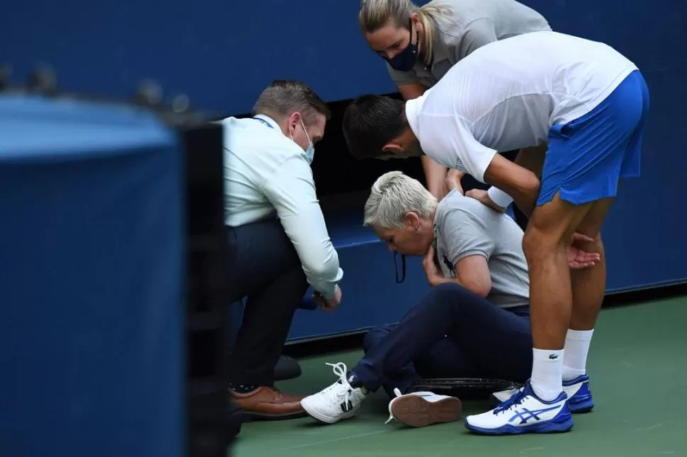 PREOCUPADO. Djokovic lamento lo que sucedió en el partido contra el español Pablo Carreño. 