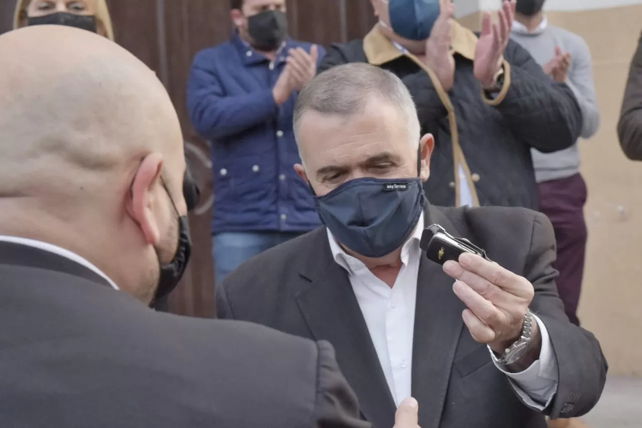 VICEGOBERNADOR. Osvaldo Jaldo preside el Poder Legislativo. Foto Prensa HLT