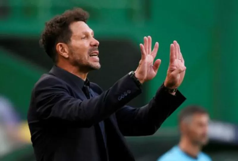 El Cholo Simeone, dio positivo en coronavirus