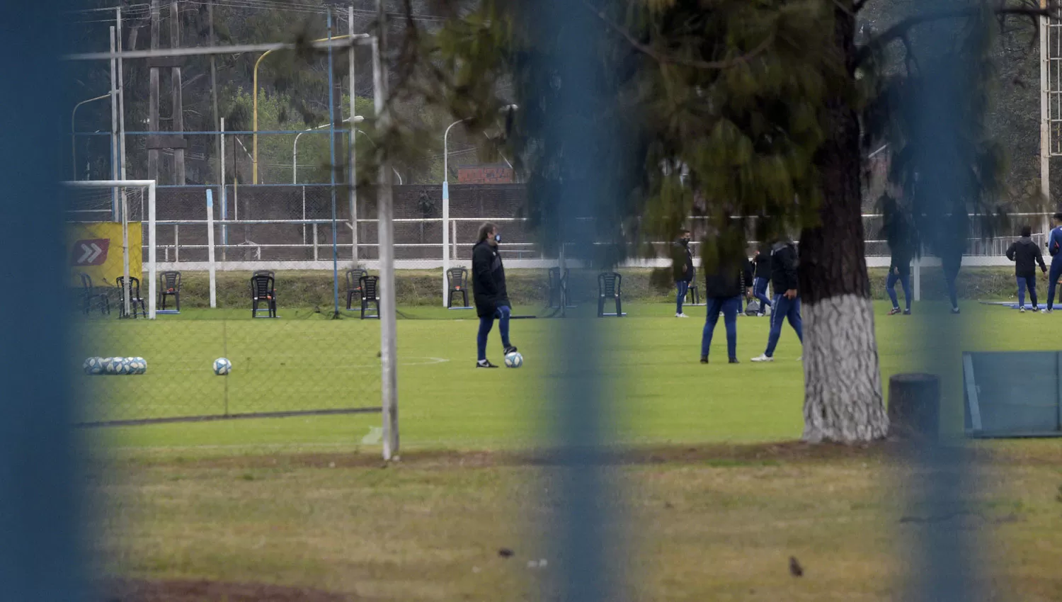 AL MANDO. Esta semana se sumó el entrenador Ricardo Zielinski a los entrenamientos en el complejo.