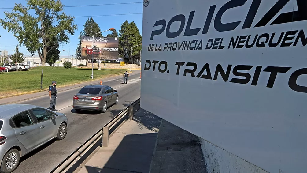 NEUQUÉN. Controles vehiculares. Foto: Archivo Télam